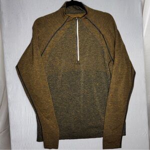 Lululemon Athletica Live in Practice Metal Vent Tech Half Zip 2.0 Shirt